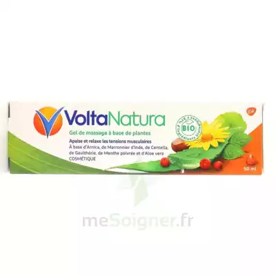 Voltanatura Gel De Massage Plantes Bio T/50ml à AUDENGE