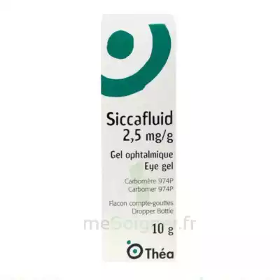 Siccafluid 2,5 Mg/g, Gel Ophtalmique à AUDENGE
