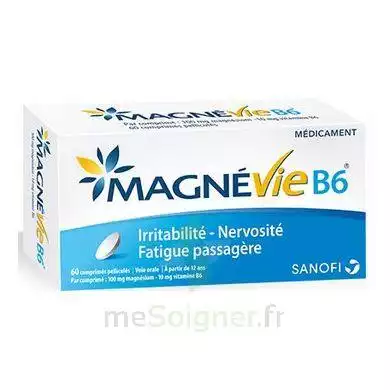 Magnevie B6 100 Mg/10 Mg Comprimés Pelliculés Plaq/60 à AUDENGE